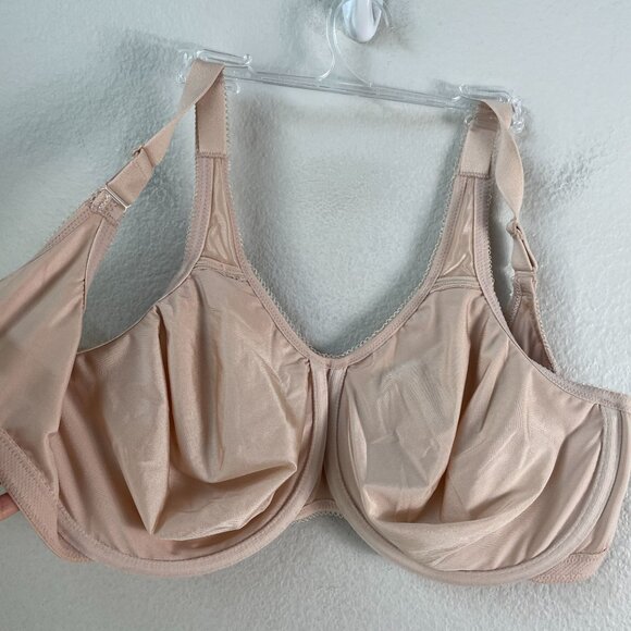 NEW Wacoal Womens 36H Full Coverage Bra Beige Underwire - Picture 8 of 8